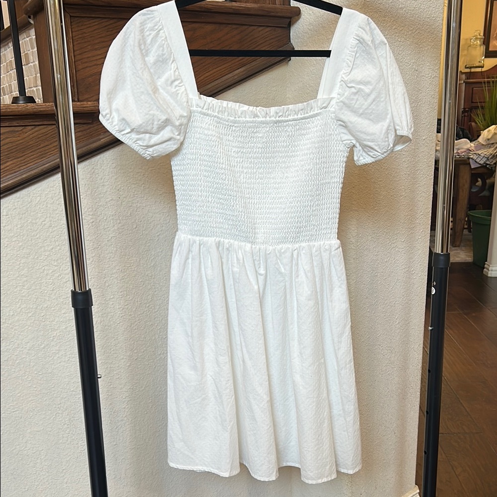 Copper Key White Mini Dress